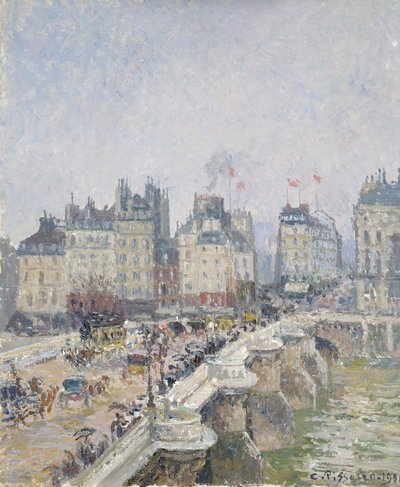 Pont Neuf, Paris, 1901 by Camille Jacob Pissarro